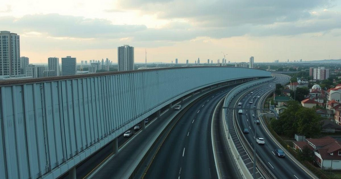 Barreira acústica em rodovias: como funcionam e sua importância para a sociedade Barreira acústica em rodovias: como funcionam e sua importância para a sociedade