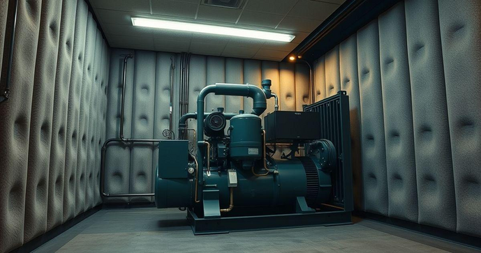 Como Implementar Isolamento Acústico para Compressor Industrial e Reduzir Ruído Como Implementar Isolamento Acústico para Compressor Industrial e Reduzir Ruído