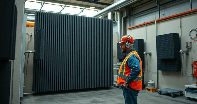 Isolamento sonoro industrial: como melhorar a acústica no ambiente de trabalho Isolamento sonoro industrial: como melhorar a acústica no ambiente de trabalho