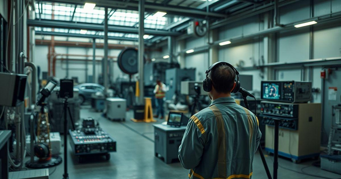 Mapeamento de Ruído Industrial para uma Produção Silenciosa e Eficiente Mapeamento de Ruído Industrial para uma Produção Silenciosa e Eficiente